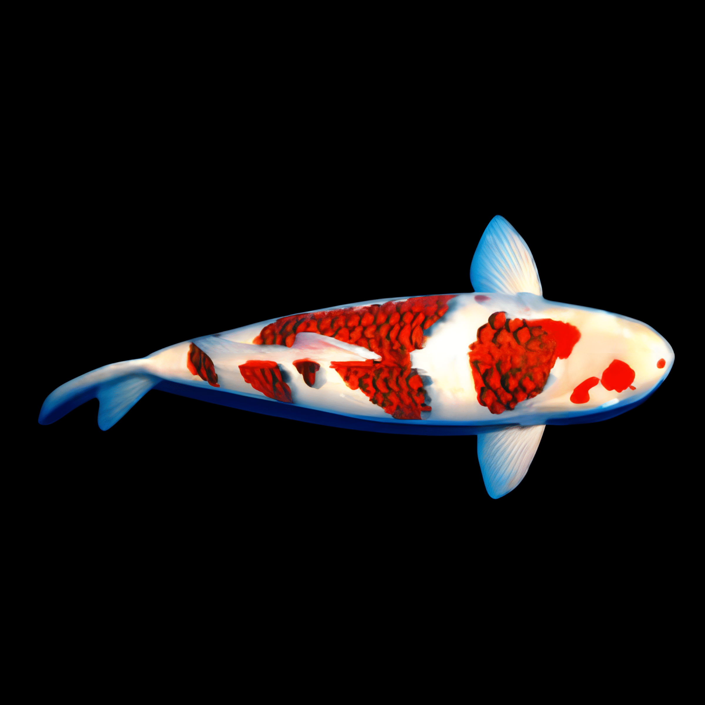 Koromo Japanese Koi Carp Cyprinus Carpio