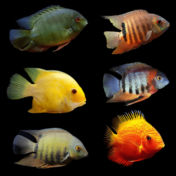 Assorted Severum Cichlid Heros Sp 5cm