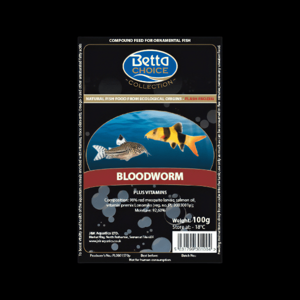 Betta Choice Bloodworm Blister Pack x 10