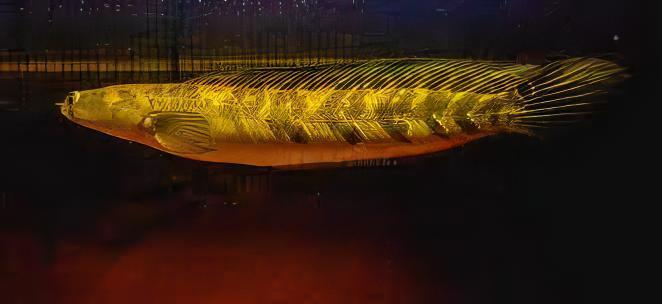 Yellow Emperor Snakehead Channa Maruliodes 10cm - Image 4