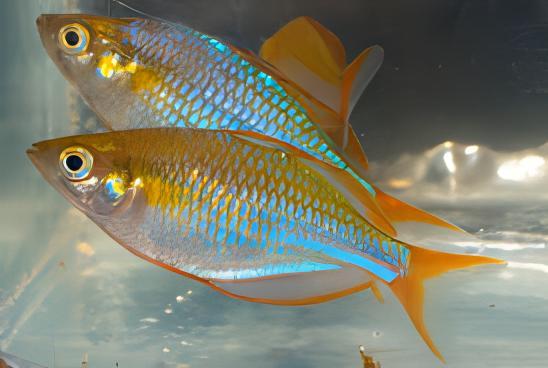 Neon Blue Rainbow Fish Melanotaenia Praecox 5cm - Image 8