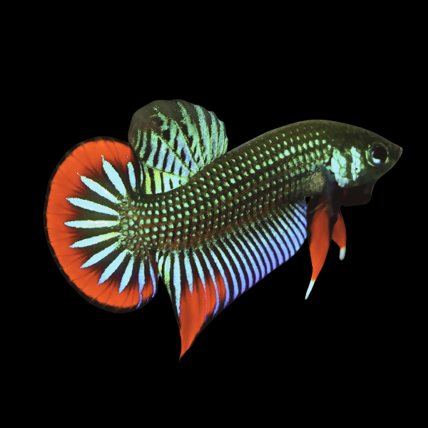 Premium Betta Male Alien Wild Colour 3cm