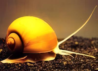 Red and Yellow Snail Pomacea Canaliculata 2cm - Image 4