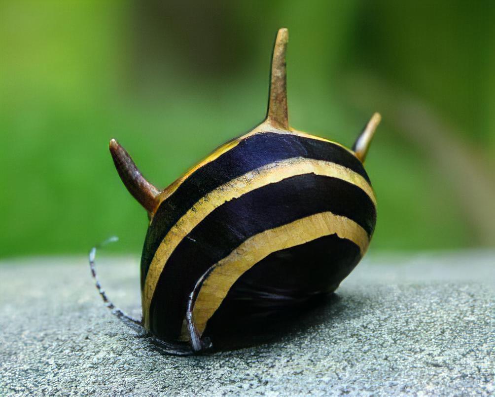 Spiky Antler Snail Clithon Diadema 2cm - Image 5