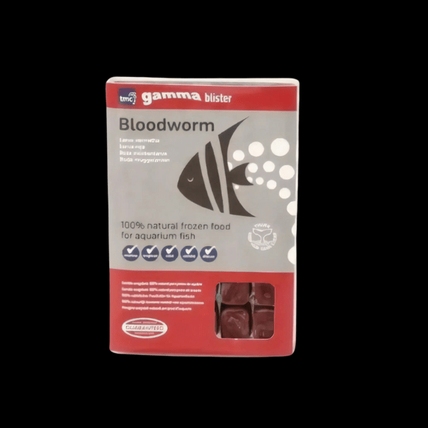 TMC Gamma Bloodworm Blister 100g Pack x 10