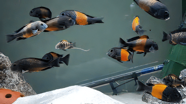 Tropheus Bemba Orange Flame Tanganyikan African Cichlids 4cm - Image 9