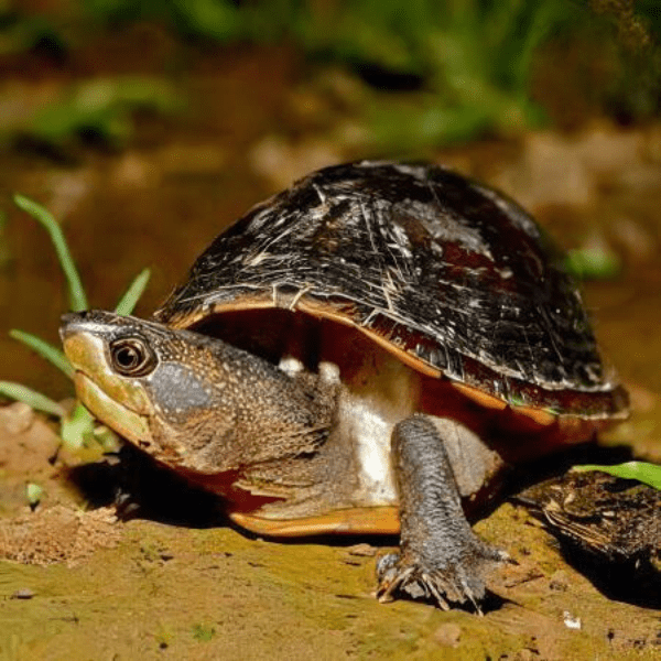 White Lipped Mud Turtle Kinosternon Leucostomum 15cm - Image 2